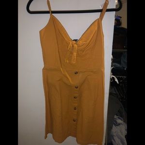 Derek Heart yellow summer dress EUC